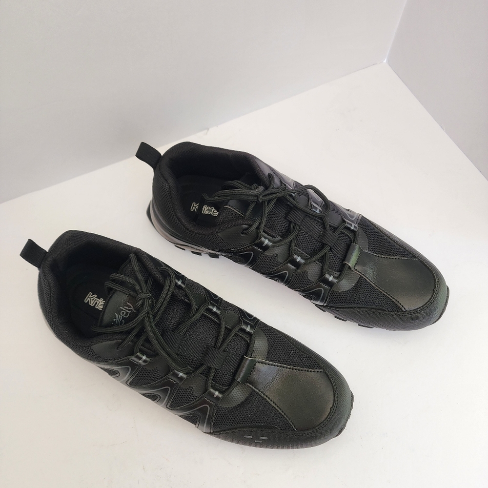 Kricely Men's Black Athletic Trail Sneakers Sz 11.5 - Picture 3 of 7